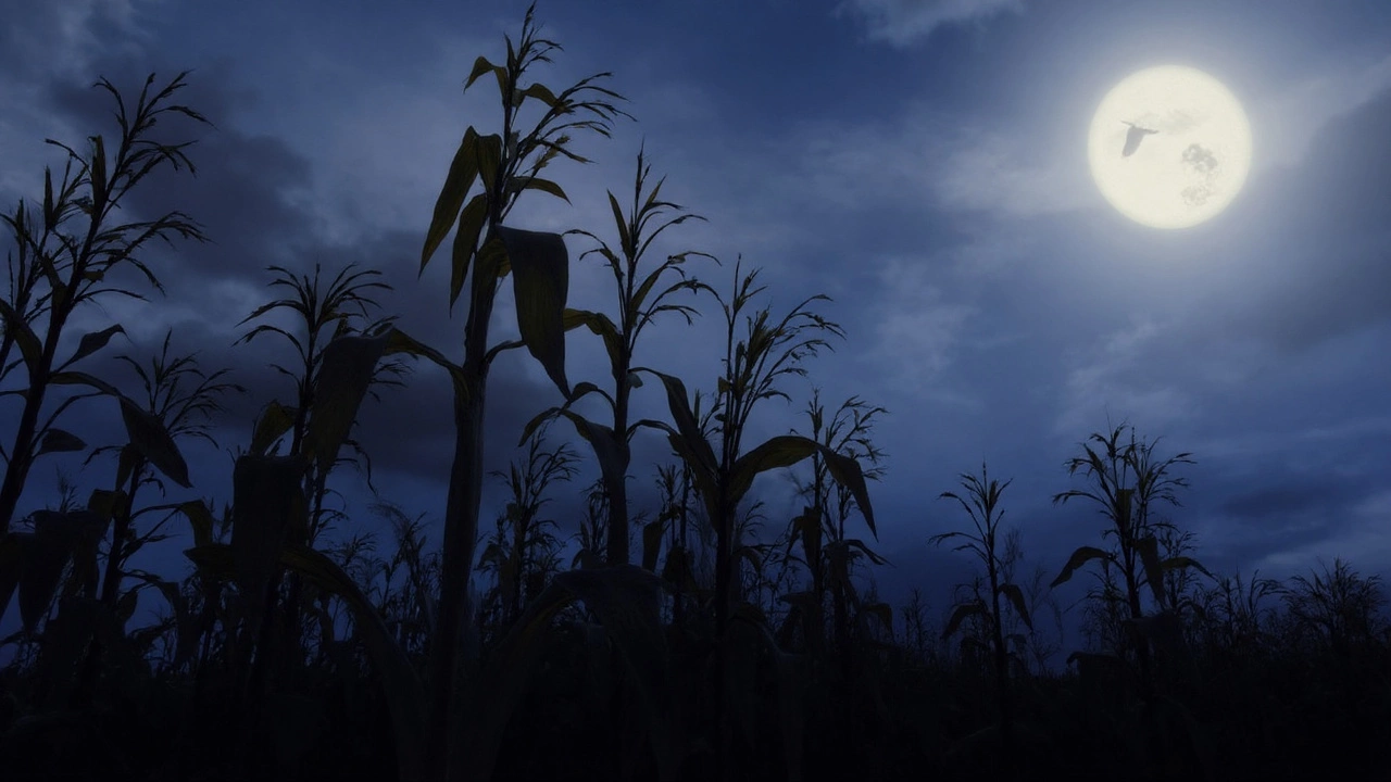 Blood Moon Eclipse Turns September’s Corn Moon Red Over Eastern Skies